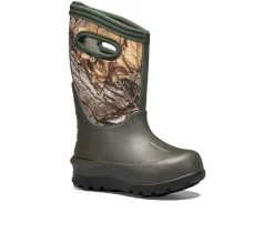 Bogs Footwear Boots|Big Kid (Sizes 3.5-7)>Boys' Little Kid & Big Kid Neo Classic Realtree Camo Rain Boots