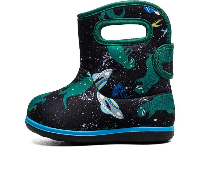 Bogs Footwear Toddler (Sizes 4.5-10)|Boots>Boys' Toddler Baby Bogs II Dino Rain Boots