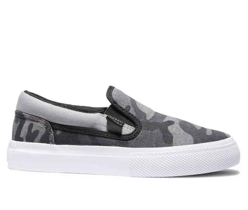 Boys' Little Kid & Big Kid Manual Slip On Skate Sneakers|DC Hot