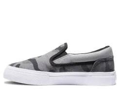 Boys' Little Kid & Big Kid Manual Slip On Skate Sneakers|DC Hot