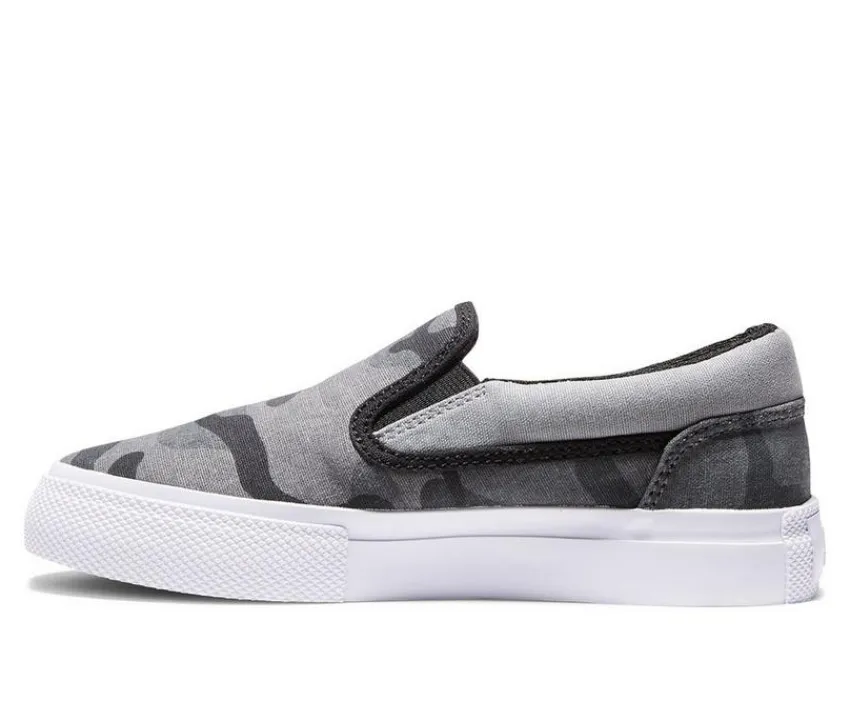 Boys' Little Kid & Big Kid Manual Slip On Skate Sneakers|DC Hot