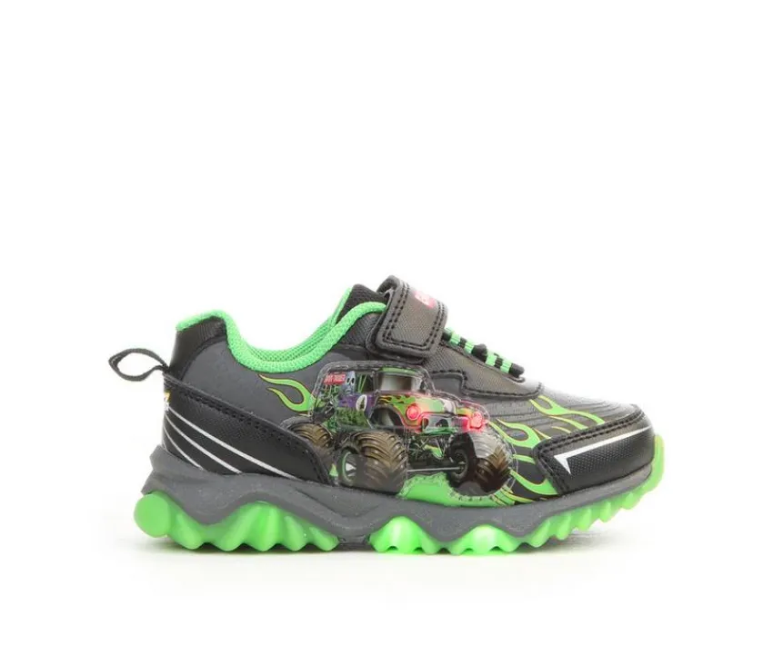 Feld Motor Sports INC Casual|Toddler (Sizes 4.5-10)>Boys' Toddler & Little Kid Monster Jam Light-Up Sneakers