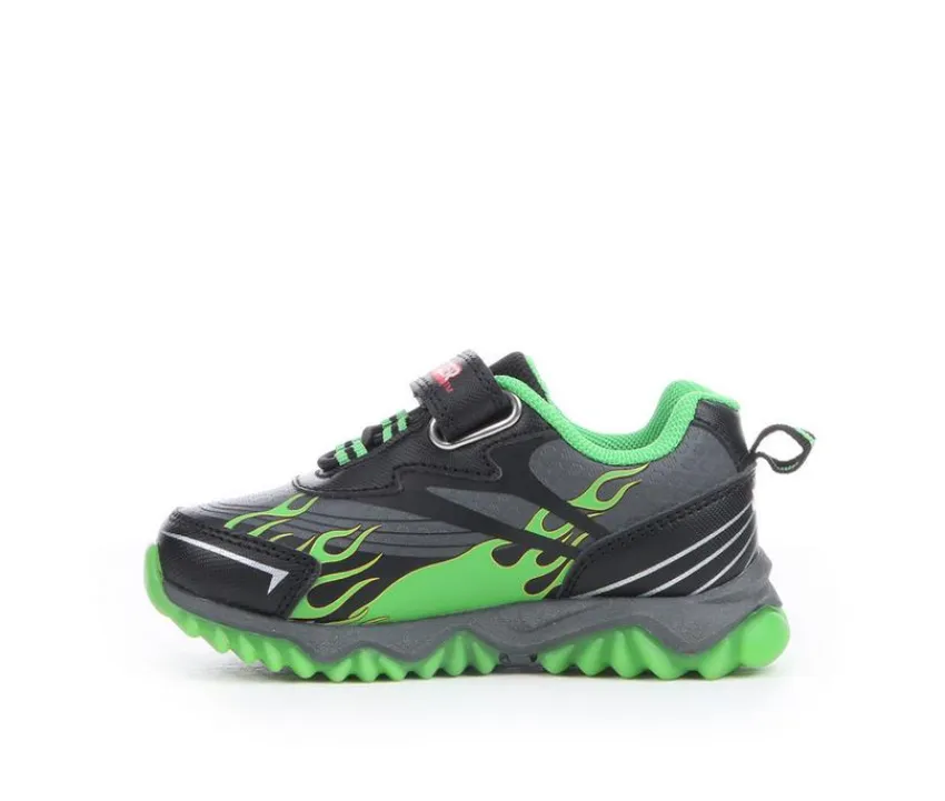 Feld Motor Sports INC Casual|Toddler (Sizes 4.5-10)>Boys' Toddler & Little Kid Monster Jam Light-Up Sneakers