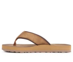 Boys' Little Kid & Big Kid Cuero Debossed Thong Strap Sandals|Flojos Outlet