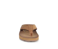 Boys' Little Kid & Big Kid Cuero Debossed Thong Strap Sandals|Flojos Outlet
