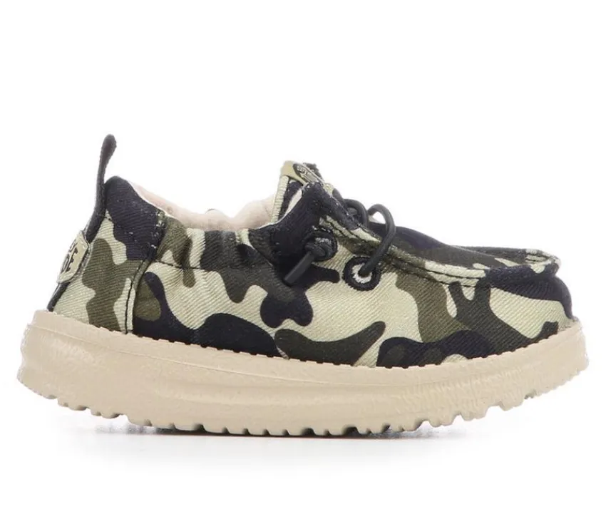 HEYDUDE Casual|Infant (Sizes 0-4)>Boys' Infant Lil Dudes Slip-On Core Crib Shoes