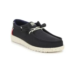 Boys' Little Kid & Big Kid Wally Americana Casual Shoes|HEYDUDE