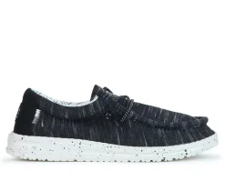 Boys' Little Kid & Big Kid Wally Youth Stretch Casual Shoes|HEYDUDE Best