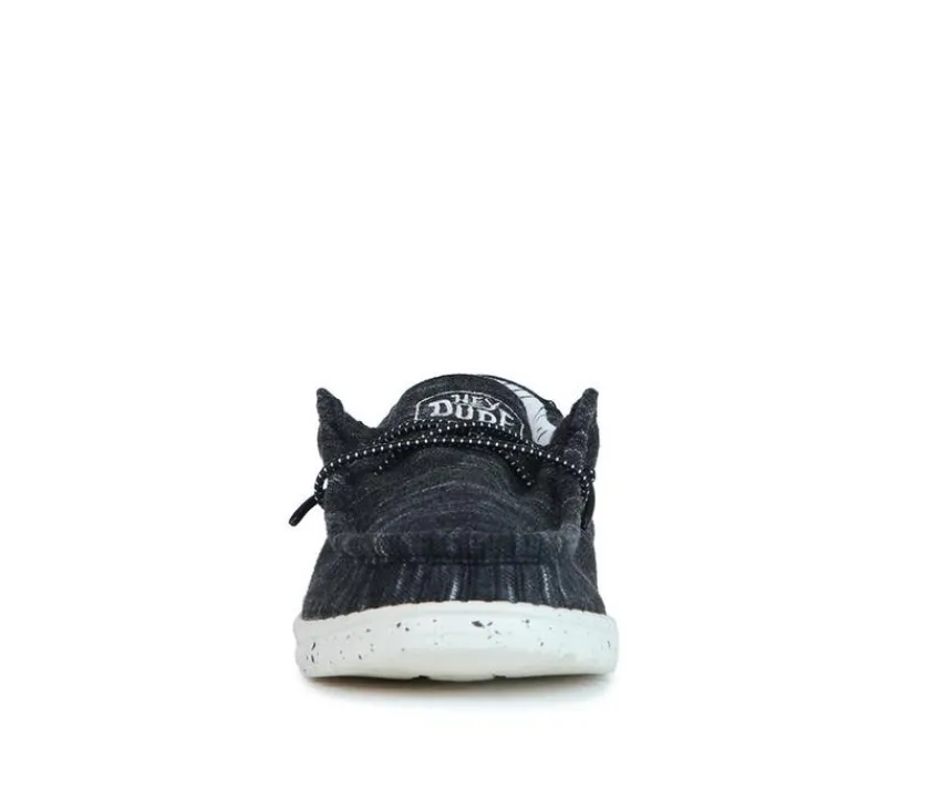 Boys' Little Kid & Big Kid Wally Youth Stretch Casual Shoes|HEYDUDE Best