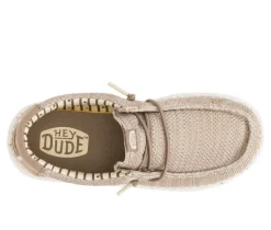 Boys' Little Kid & Big Kid Wally Stretch Sox Casual Shoes|HEYDUDE Discount