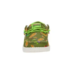 Boys' Little Kid & Big Kid Wally Y TMNT Casual Shoes|HEYDUDE Outlet
