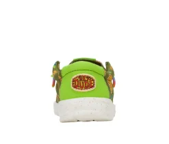 Boys' Little Kid & Big Kid Wally Y TMNT Casual Shoes|HEYDUDE Outlet
