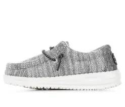 Boys' Toddler Wally Youth Stretch Casual Shoes|HEYDUDE New