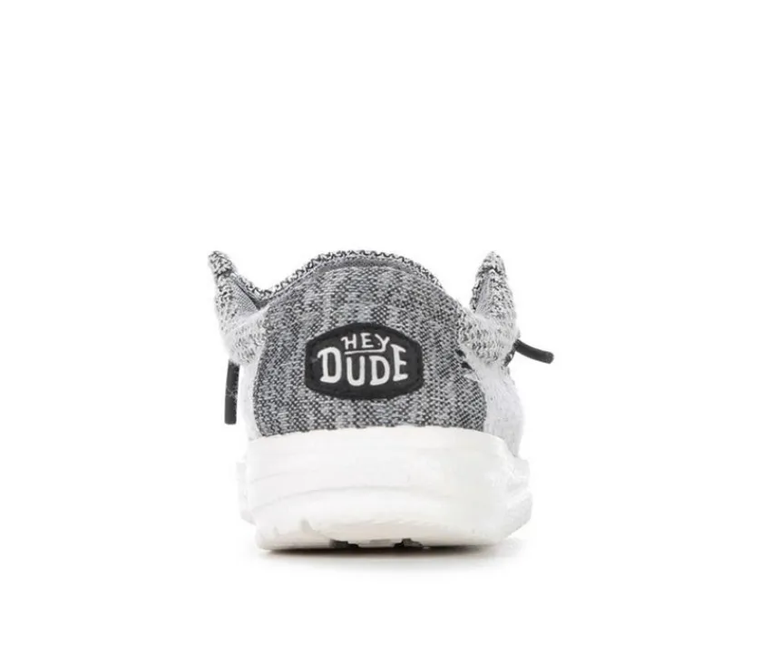 Boys' Toddler Wally Youth Stretch Casual Shoes|HEYDUDE New