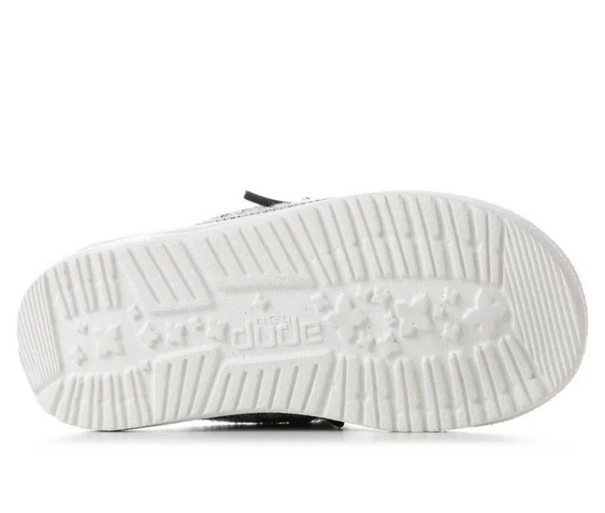 Boys' Toddler Wally Youth Stretch Casual Shoes|HEYDUDE New