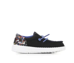 Boys' Toddler Wally Funk Splatter Casual Shoes|HEYDUDE Sale