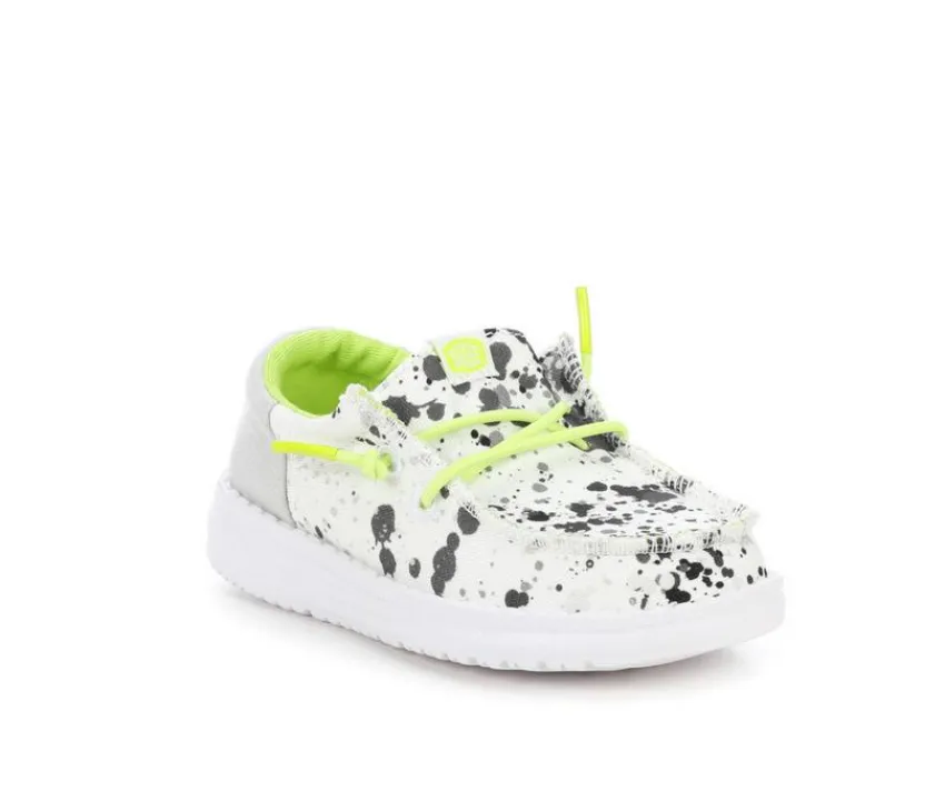 HEYDUDE Casual|Casual>Boys' Toddler Wally Funk Splatter Casual Shoes