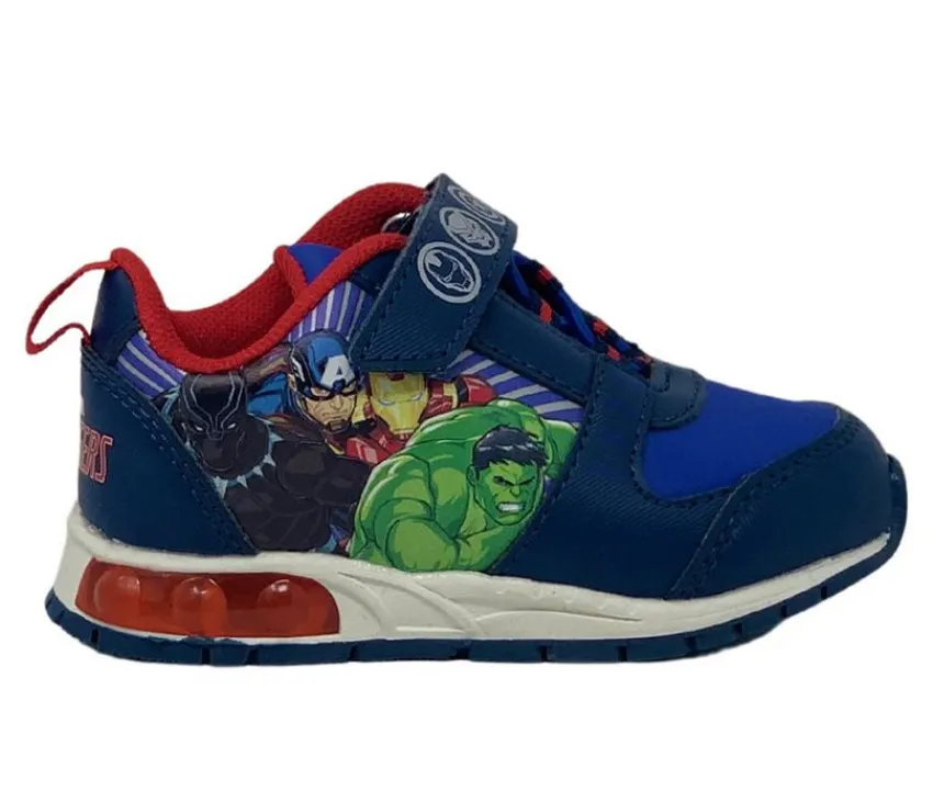Boys' Toddler & Little Kids Avengers Lighted Sneakers|MARVEL Sale