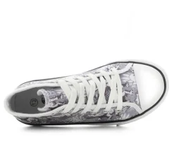 Boys' Little Kid & Big Kid Hunter High-Top Sneakers|Natural Steps