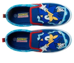 Boys' Little Kid & Big Kid Sonic Slip-On Sneakers|Nickelodeon Discount