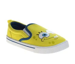 Boys' Little Kid SpongeBob & Patrick Slip On Shoes|Nickelodeon New