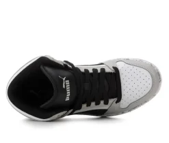 Boys' Big Kid Rebound Lay Up Mid Marble Basketball Sneakers|Puma