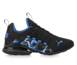 Puma Athletics & Sneakers|Athletics & Sneakers>Boys' Little Kid & Big Kid Axelion Lightning Running Shoes