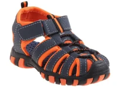 Boys' Little Kid & Big Kid RB01013SM Closed-Toe Sport Sandals|Rugged Bear Clearance