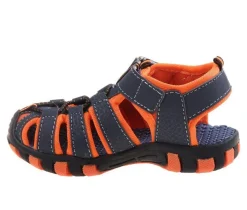 Boys' Little Kid & Big Kid RB01013SM Closed-Toe Sport Sandals|Rugged Bear Clearance