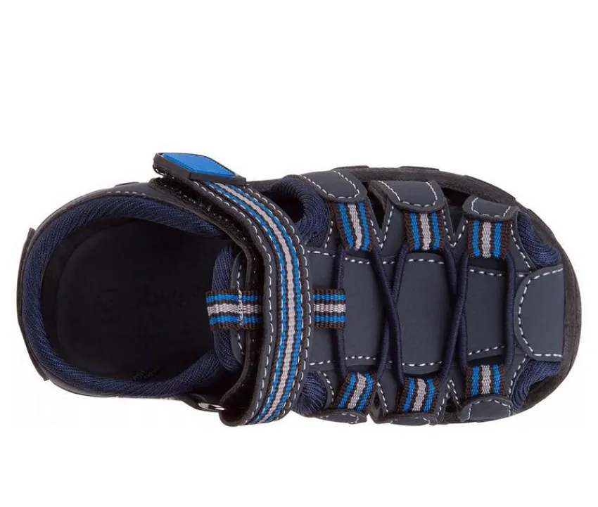 Boys' Toddler RB81480SN Closed-Toe Sport Sandals|Rugged Bear Outlet
