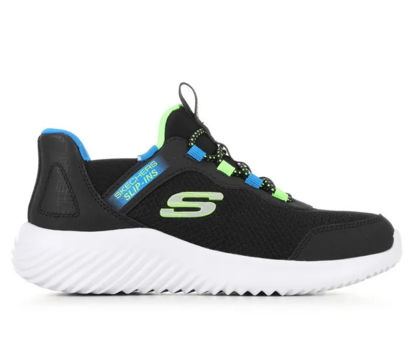 Skechers Athletics & Sneakers>Boys' Boys Bounder Brisk Burst Slip-Ins Running Shoes