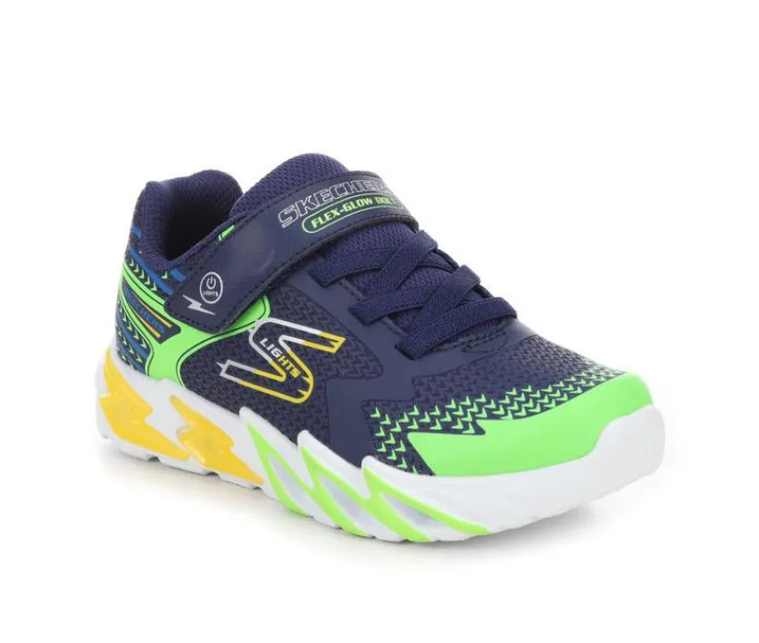 Skechers Casual|Athletics & Sneakers>Boys' Little Kid & Big Kid Flex Glow Bolt Light-Up Shoes