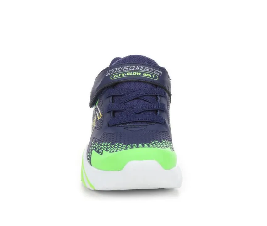 Skechers Casual|Athletics & Sneakers>Boys' Little Kid & Big Kid Flex Glow Bolt Light-Up Shoes