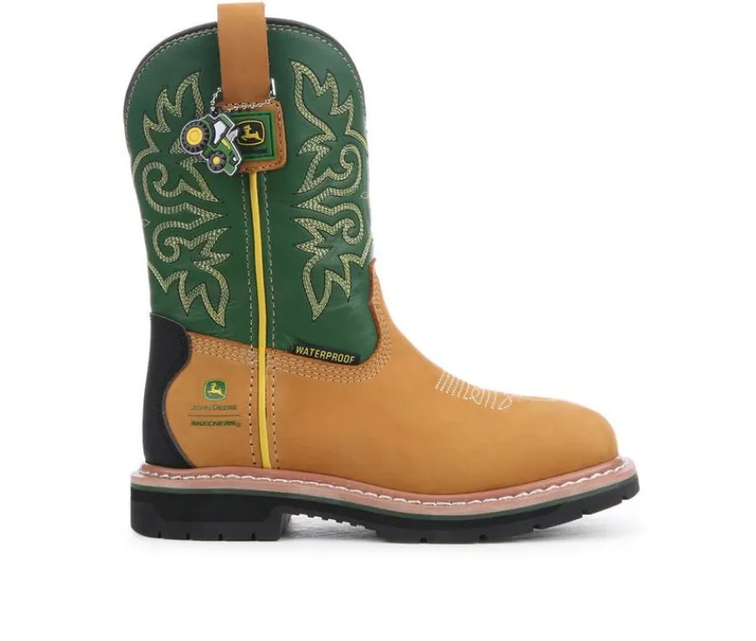 Skechers Boots|Boots>Boys' Little Kid & Big Kid Rowood John Deere Boulder Cowboy Boots