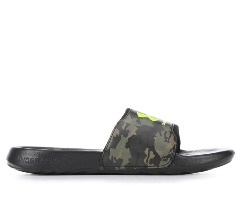 Under Armour Sandals|Sandals>Boys' Little Kid & Big Kid Ignite Select Camo B Sports Slides