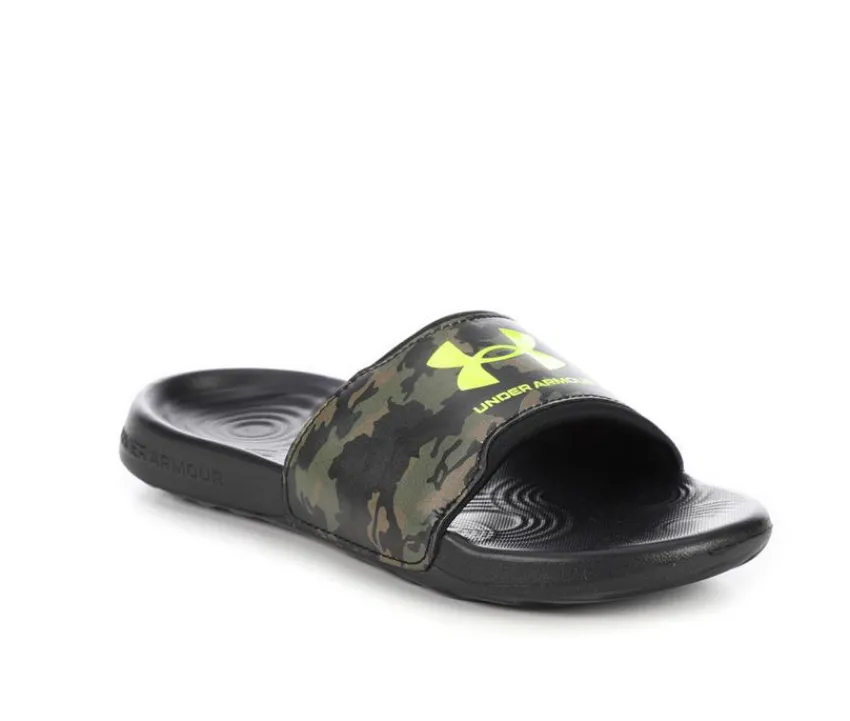 Under Armour Sandals|Sandals>Boys' Little Kid & Big Kid Ignite Select Camo B Sports Slides