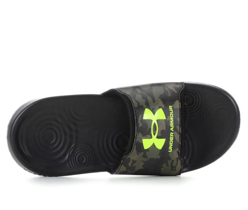 Under Armour Sandals|Sandals>Boys' Little Kid & Big Kid Ignite Select Camo B Sports Slides