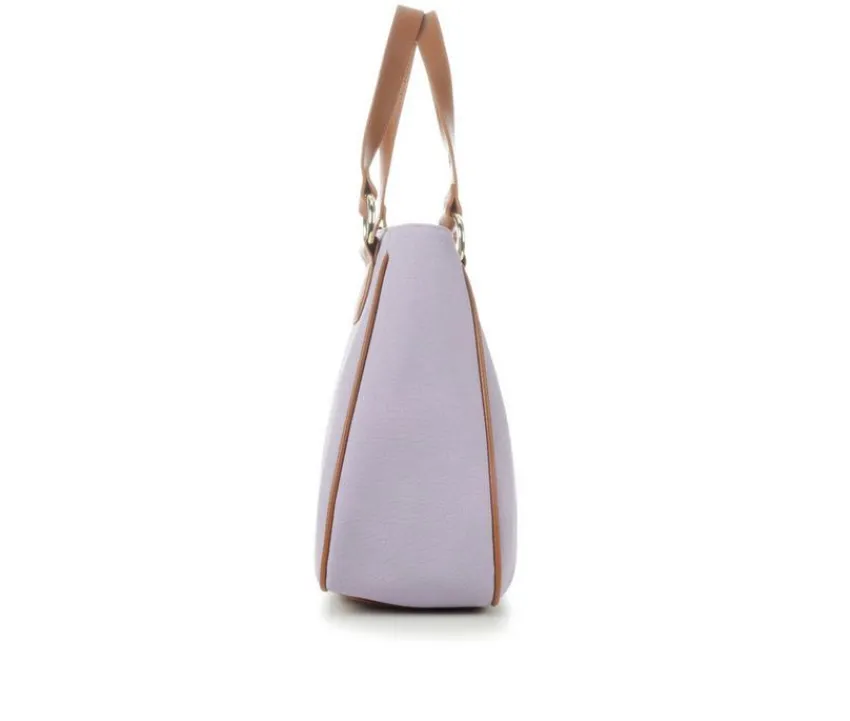 2 Tone PVC Handbag|Bueno Of California Outlet