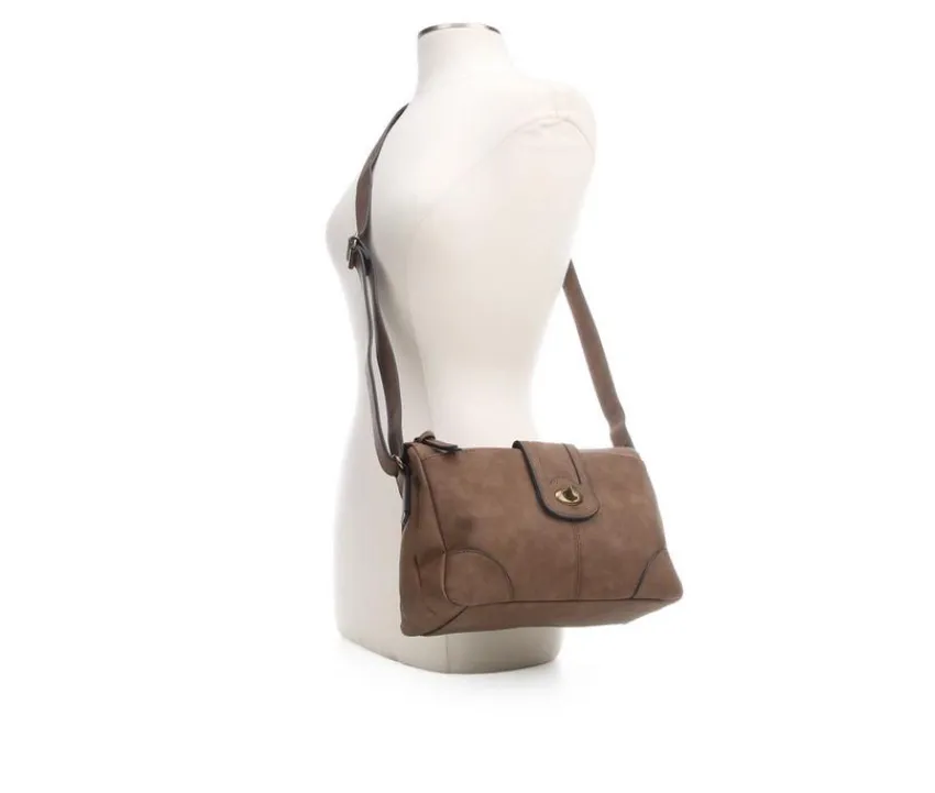Bueno Of California Tote Bags|Handbags>Calf Turn Lock Handbag