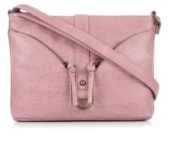 Croc Washed Pocket Handbag|Bueno Of California Hot
