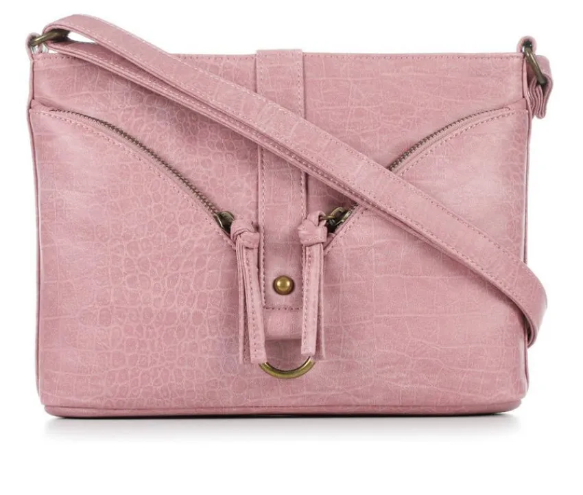 Croc Washed Pocket Handbag|Bueno Of California Hot