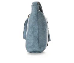 Bueno Of California Crossbody|Handbags>Croc Washed Pocket Handbag