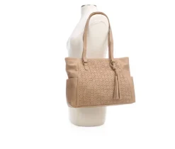 Geo Perf Tote Handbag|Bueno Of California Outlet