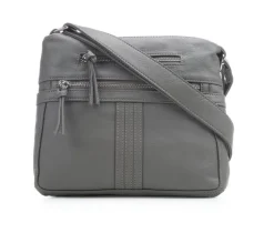 Bueno Of California Handbags>Grainy Double Zip Handbag