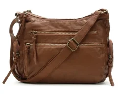 Bueno Of California Crossbody|Handbags>Multi Zip Pocket Crossbody Bag