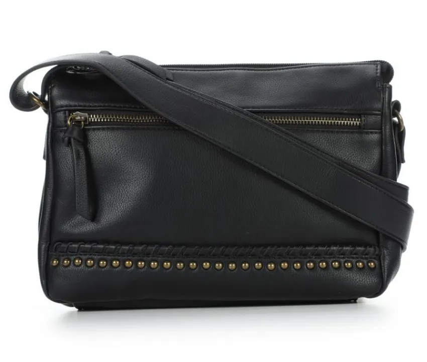 Bueno Of California Crossbody|Handbags>PVC Dome Studs Crossbody Handbag