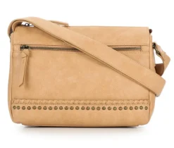 PVC Dome Studs Crossbody Handbag|Bueno Of California Discount