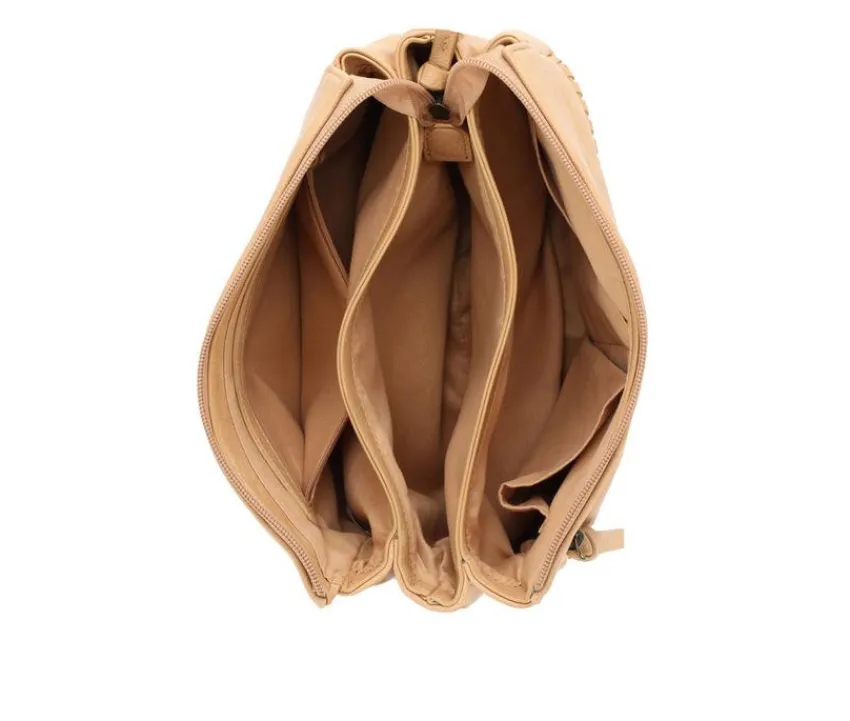 PVC Dome Studs Crossbody Handbag|Bueno Of California Discount