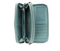 Toiled Wallet on a String Crossbody Bag|Bueno Of California Clearance