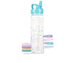 Water Bottle and Hair Accessories Set|Capelli New York Discount